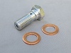 X1/9 Brake Caliper Banjo Bolt - 1500