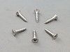 X1/9 Headlight Pod Trim Screw - Late - Set of 6