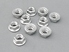 M6 Flange Nut, Stainless - 10 Pack
