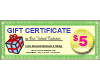 Gift Certificate �5
